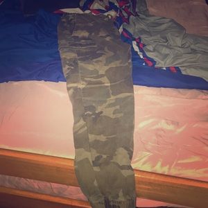 Camo joggers